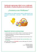 ilustracja do wpisu 
Konkurs plastyczny ,,Geometryczna Wielkanoc''