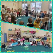 ilustracja do wpisu 
Brzoskwinki i Cytrynki malują "kolorowy deszcz"