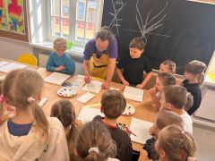 ilustracja do wpisu 
Warsztaty plastyczne Galerii Sleńdzińskich