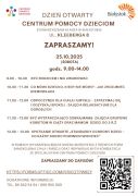 ilustracja do wpisu
Dzień Otwarty Centrum Pomocy Dzieciom